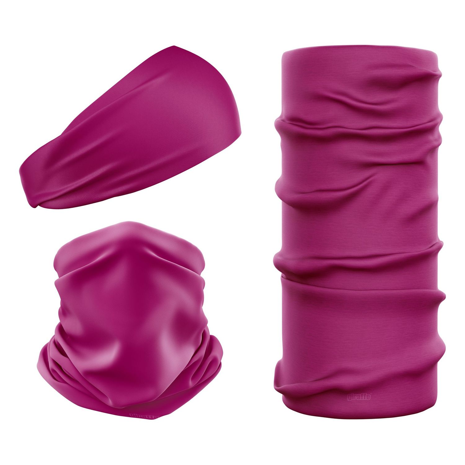 NHS Plain Pink P-6 Snood