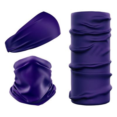 NHS Plain Purple P-5 Snood