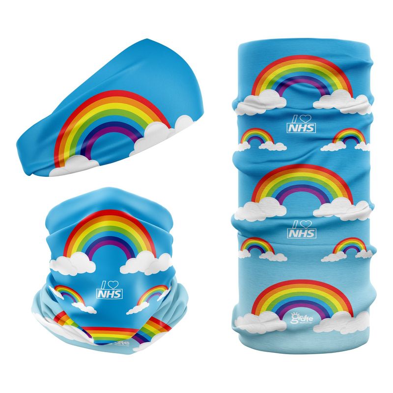 Rainbow Light Blue NHS Snood