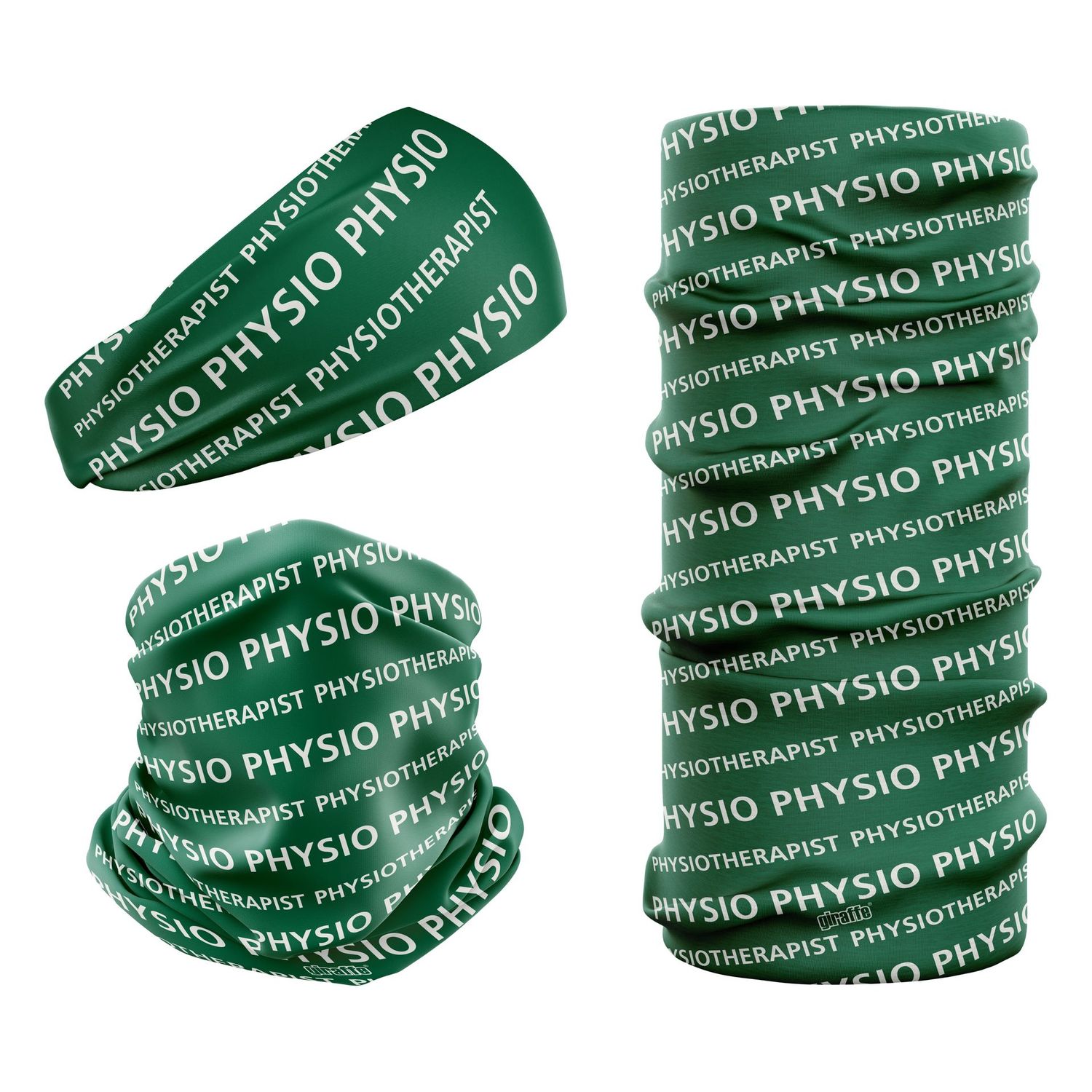 Physiotherapist Physio NHS Green & White PHYS-1 Snood