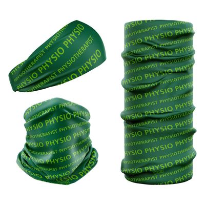 Physiotherapist NHS Dark Green & Light Green PHYS-2 Snood
