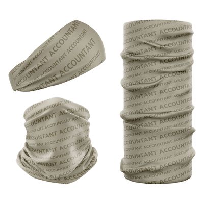 Accountant Buff & Dark Brown ACC-6 Snood