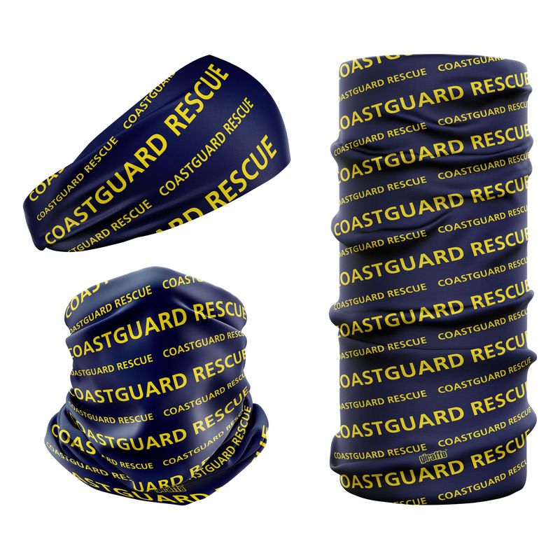 Coastguard Rescue Navy Blue & Yellow COS-3 Snood