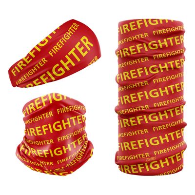 Firefighter Brigade Red & Yellow FIR-1 Snood