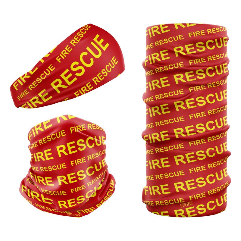 Fire Rescue Brigade Red & Yellow FIR-4 Snood
