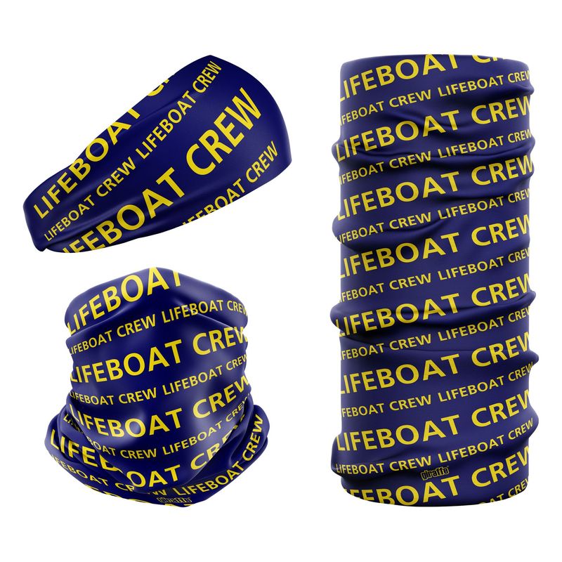 Lifeboat Crew Navy Blue & Yellow LIFE-6 Snood