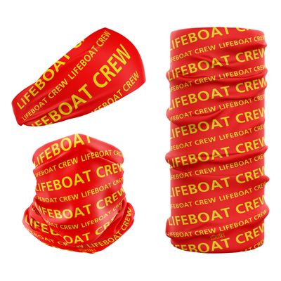 Lifeboat Crew Red & Yellow LIFE-7 Snood