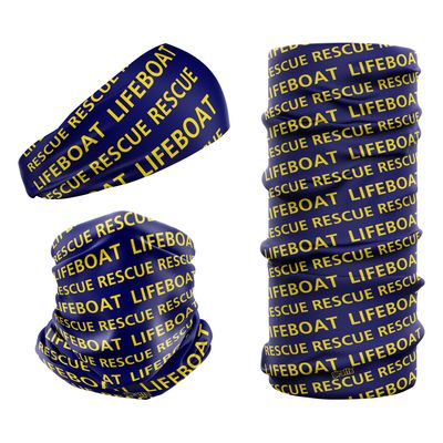Lifeboat Rescue Navy Blue & Yellow LIFE-2 Snood