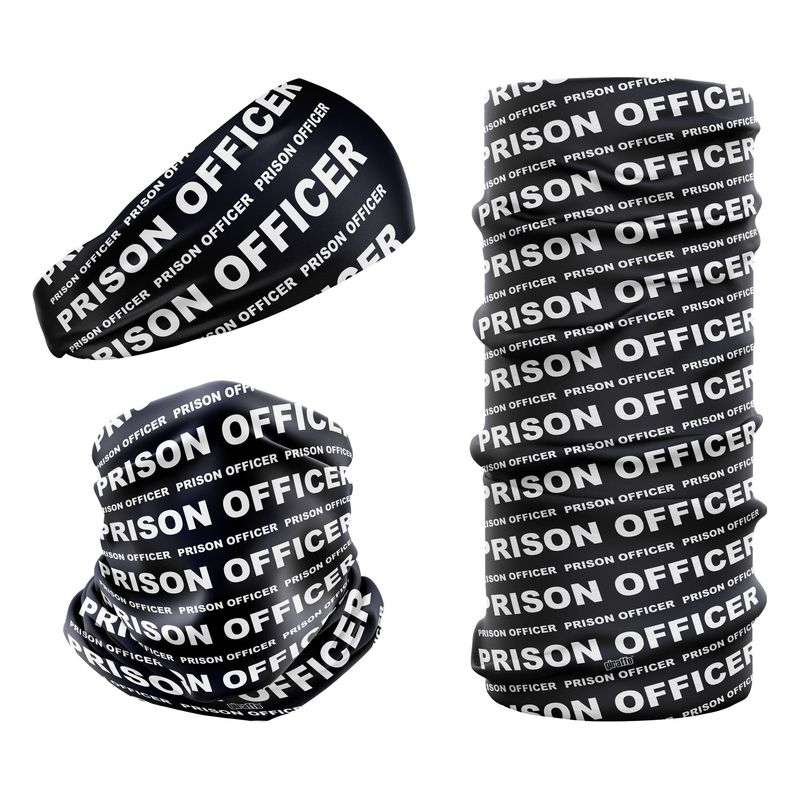 Prison Officer Deep Navy & White PRIS-4 Snood
