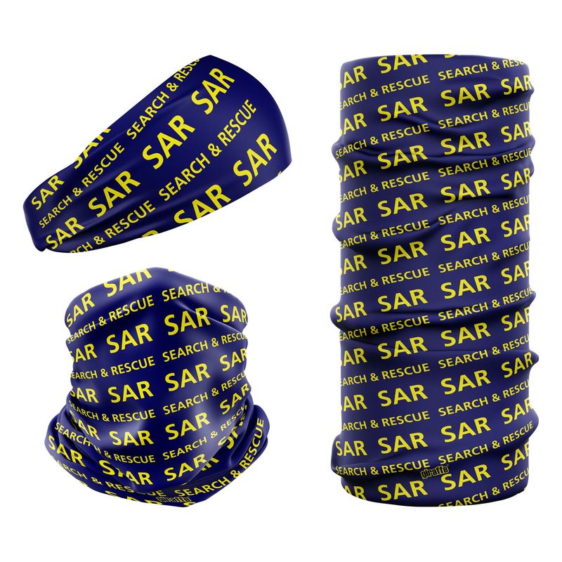 Search And Rescue SAR Rescue Navy Blue & Yellow SAR-2 Snood