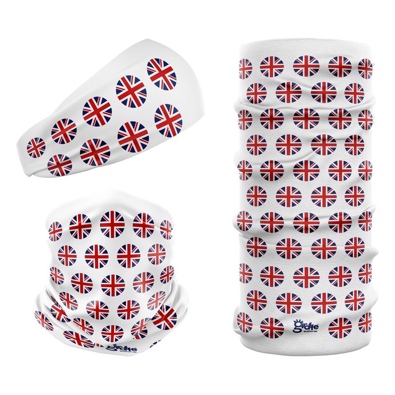 Great Britain Flag Repeat G-568 Snood