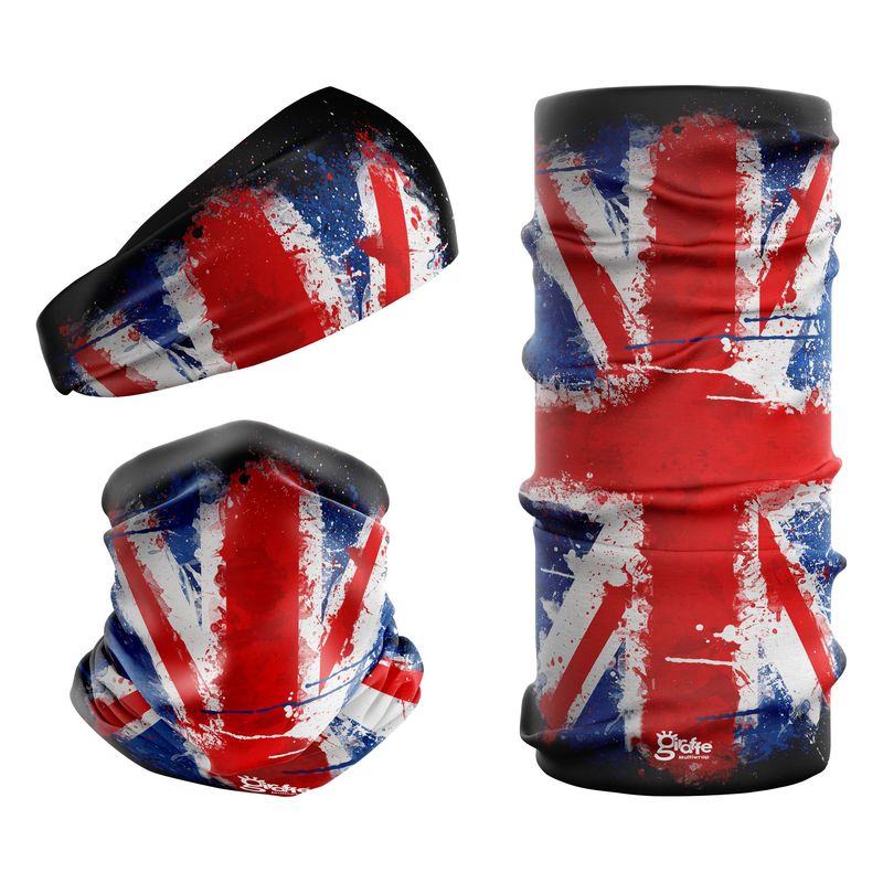 Union Jack Paint Drip G-278 Snood