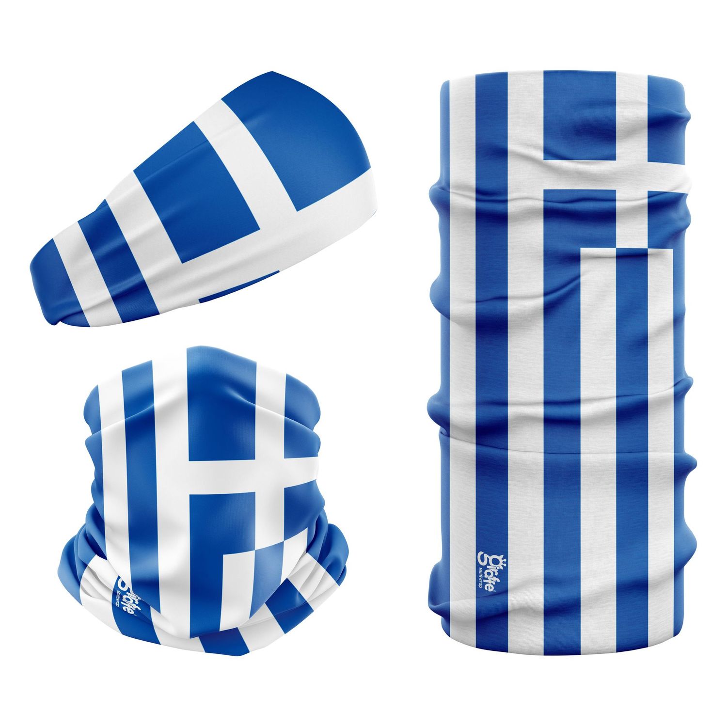 Greece Flag Snood
