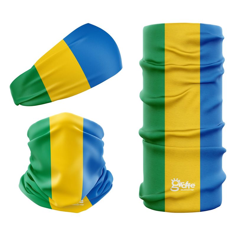 Gabon Flag Snood