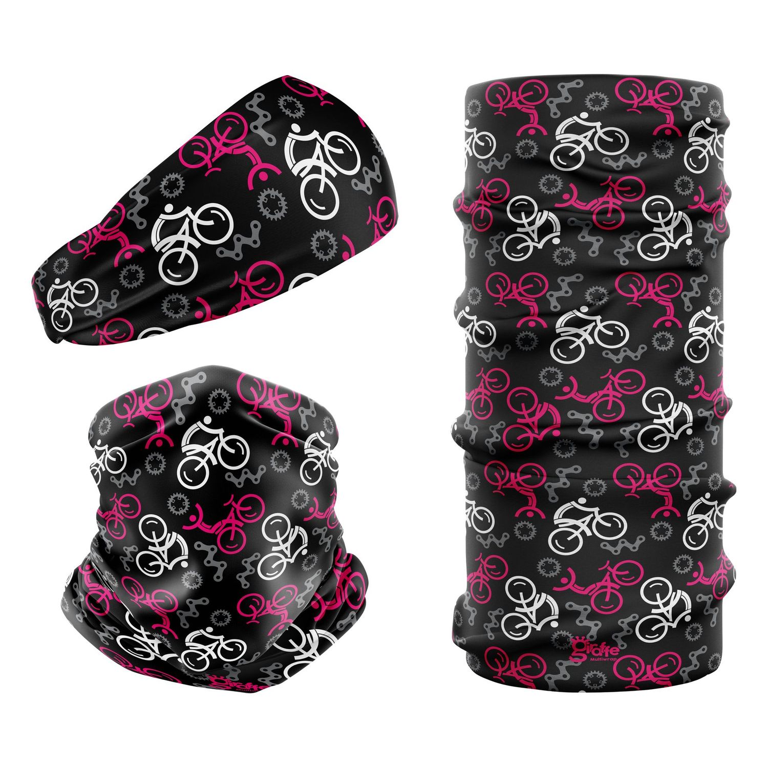 Cycle Pink & White G-793 Snood