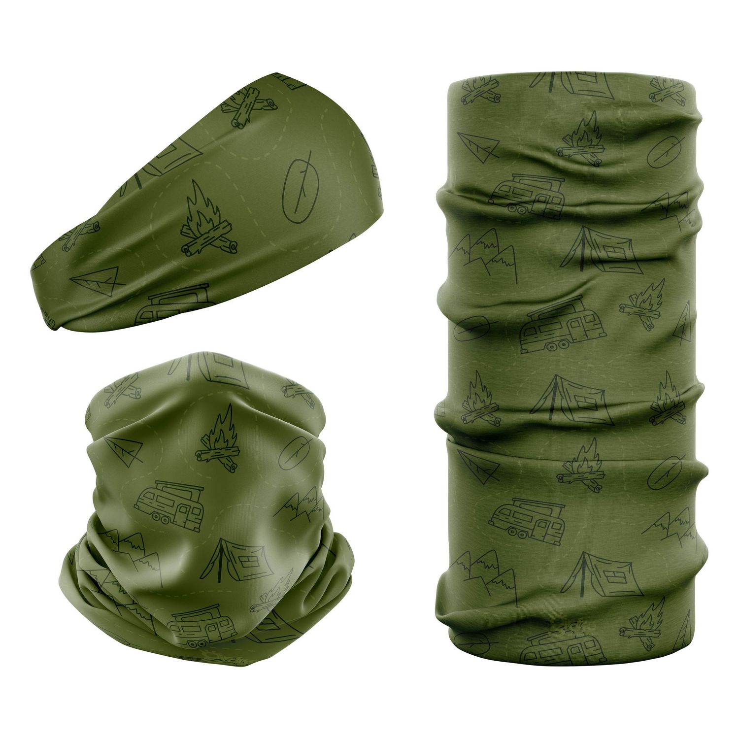 Camo Green Tents G-777 Snood