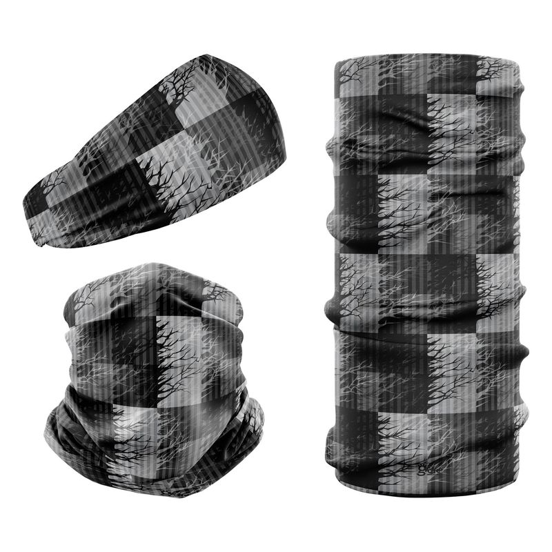 Checked Trees G-915 Snood