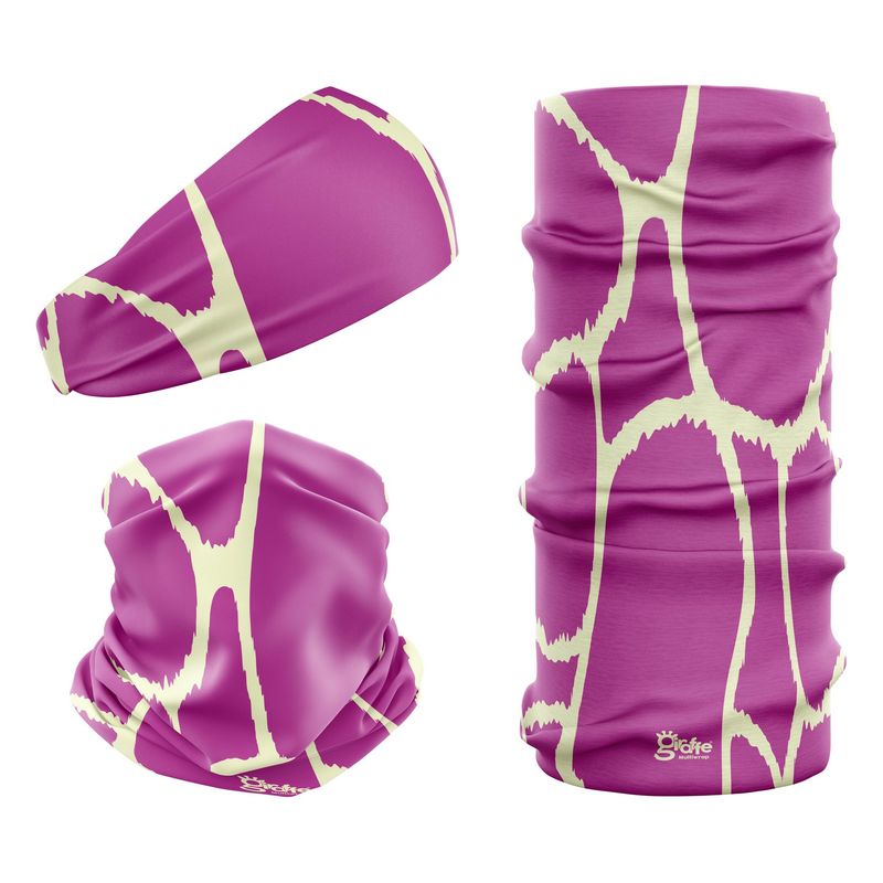 Pink Giraffe Animal Print G-209 Snood