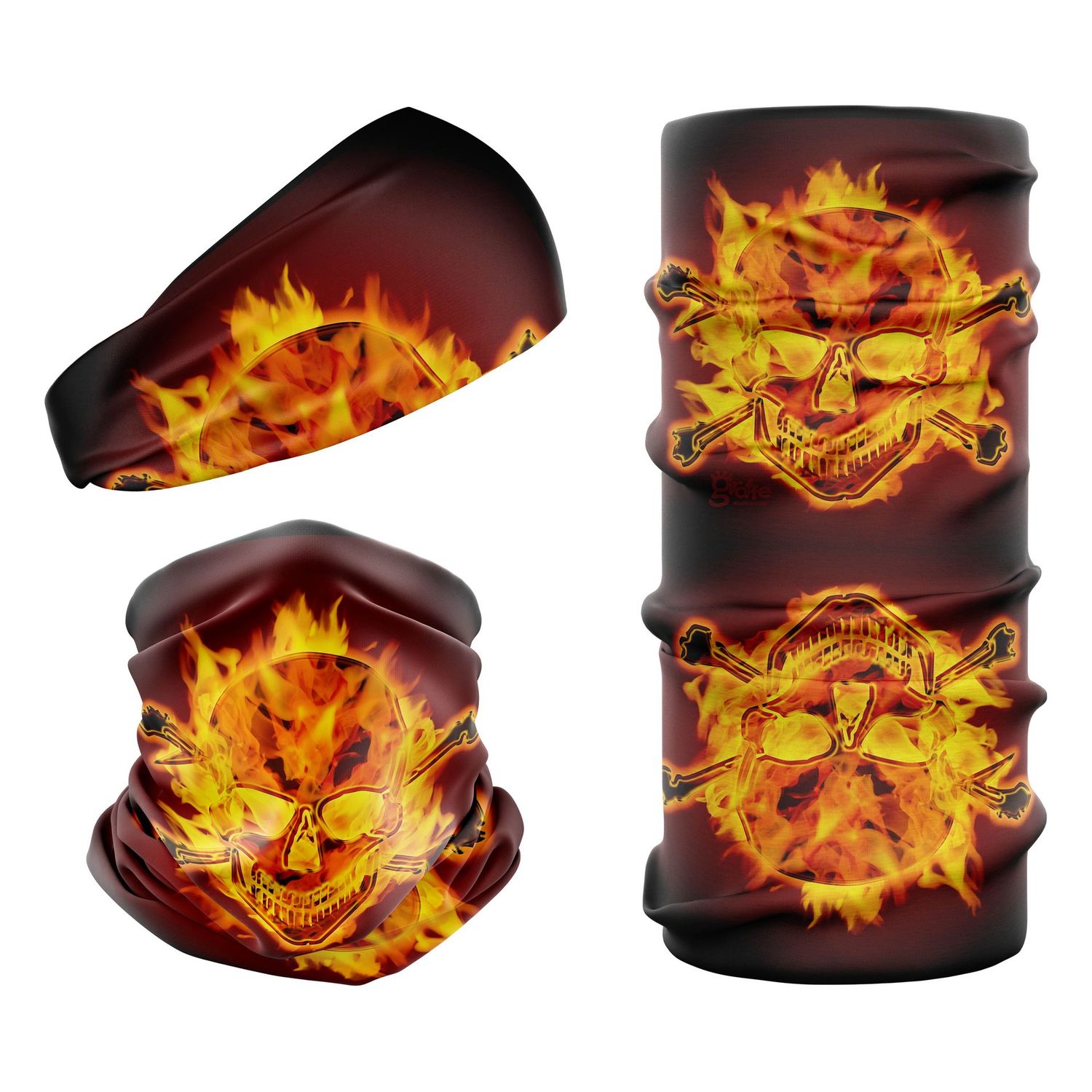 Fire Skull & Bones G-635 Snood