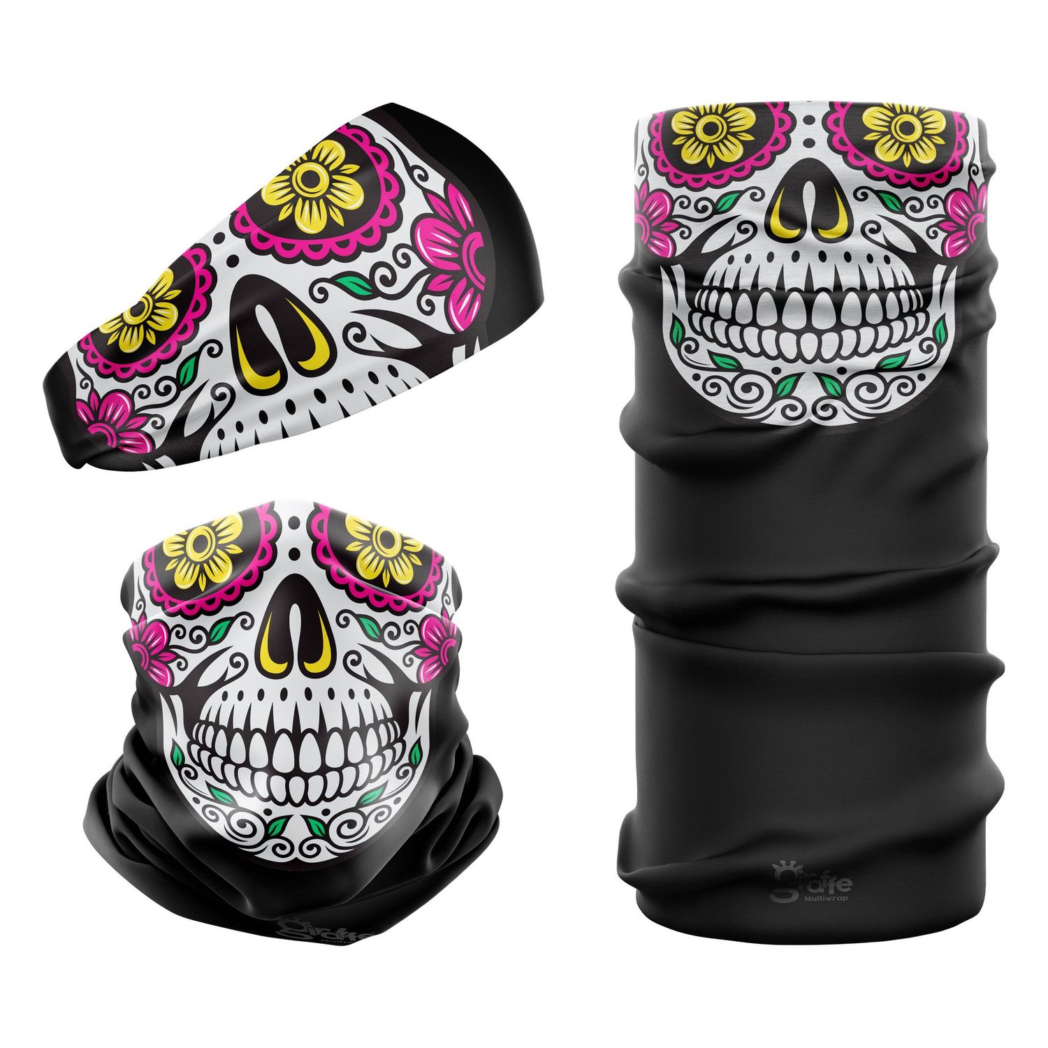 Mex Themed Skull Mask G-677 Snood