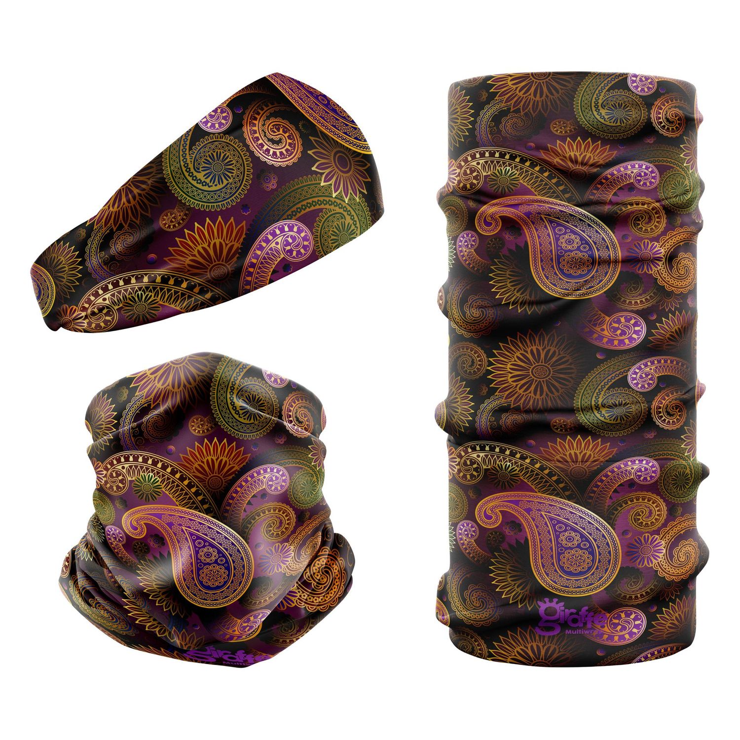 Floral Paisley G-707 Snood