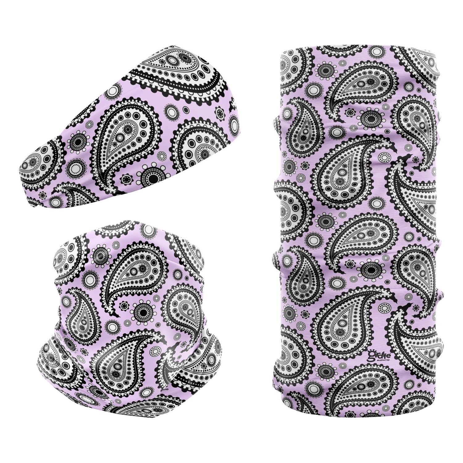 Pink Paisley Swirl G-328 Snood