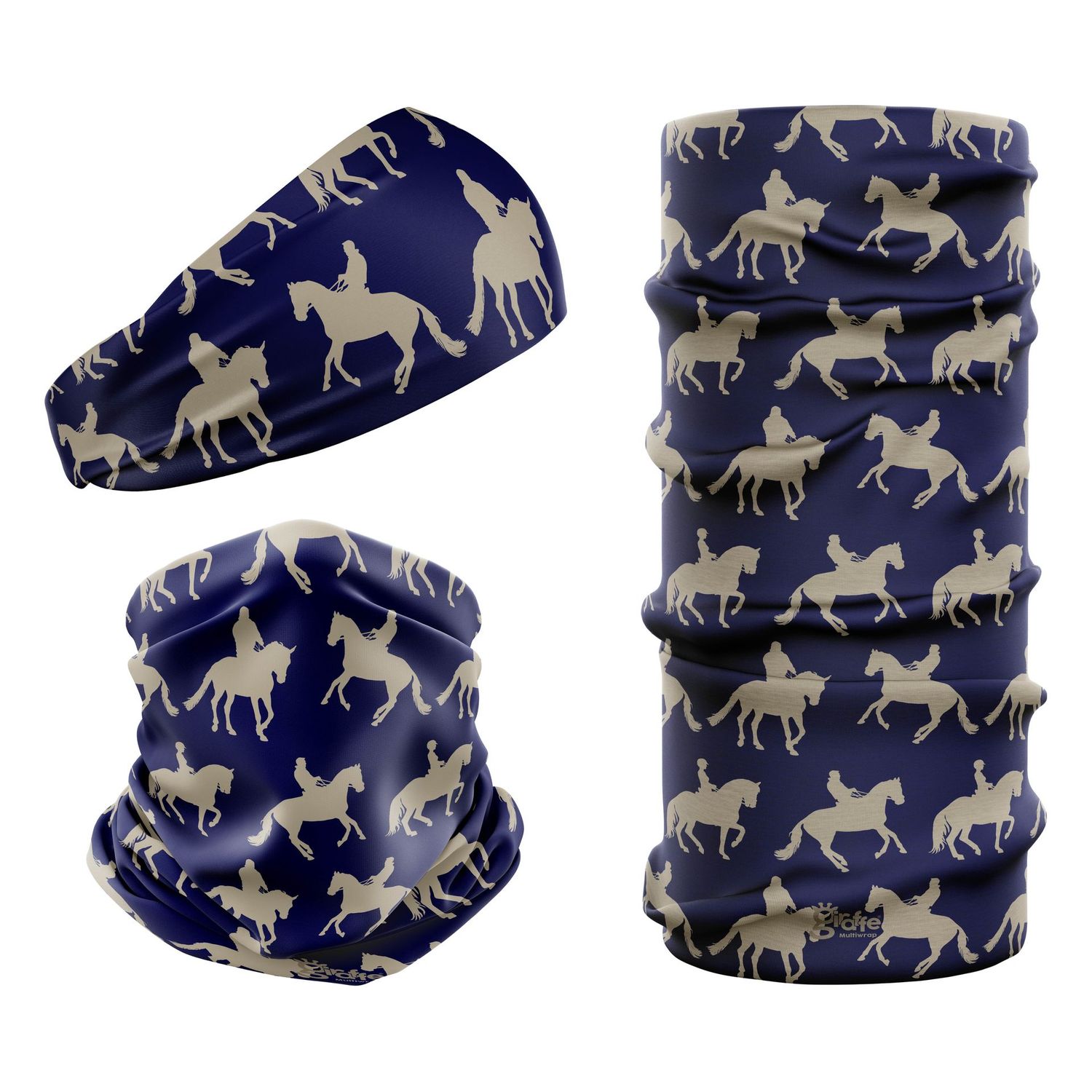 Horse Riding Polo Blue G-831 Snood