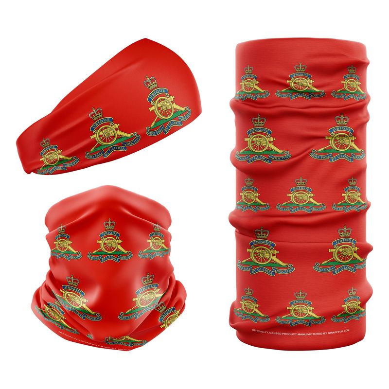 MOD Royal Artillery British Army Red Snood