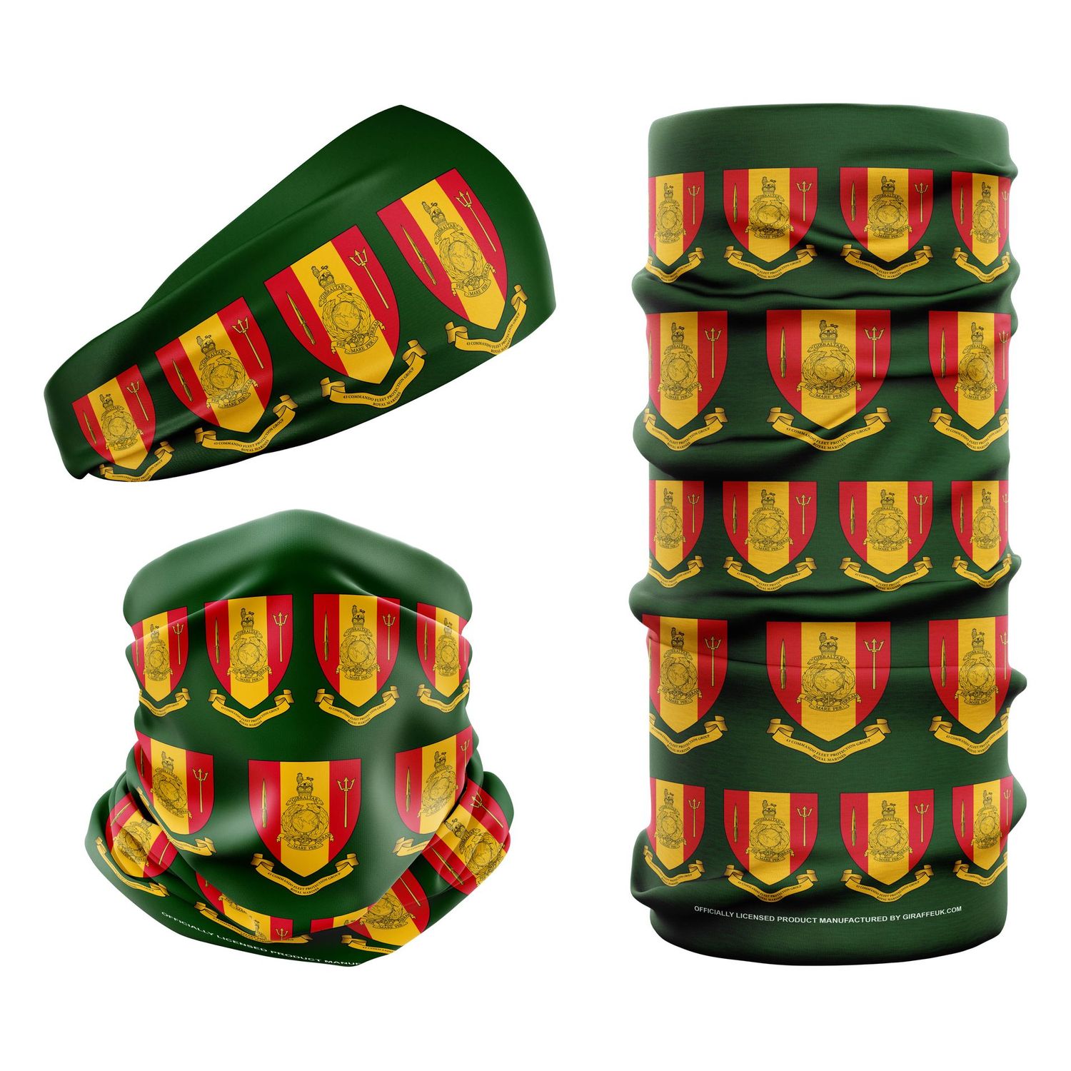 MOD 43 Commando Royal Marines Green Snood