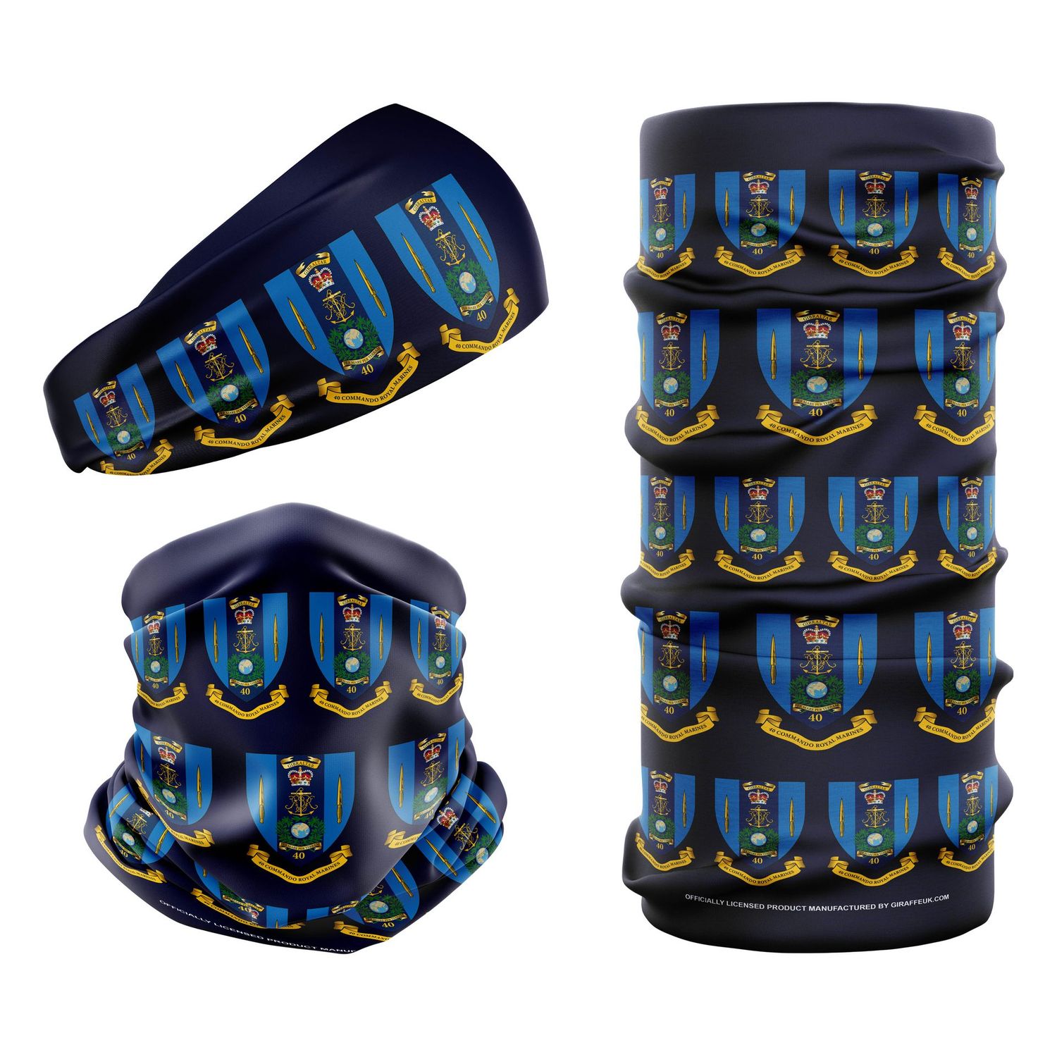 MOD 40 Commando Royal Marines Blue Snood