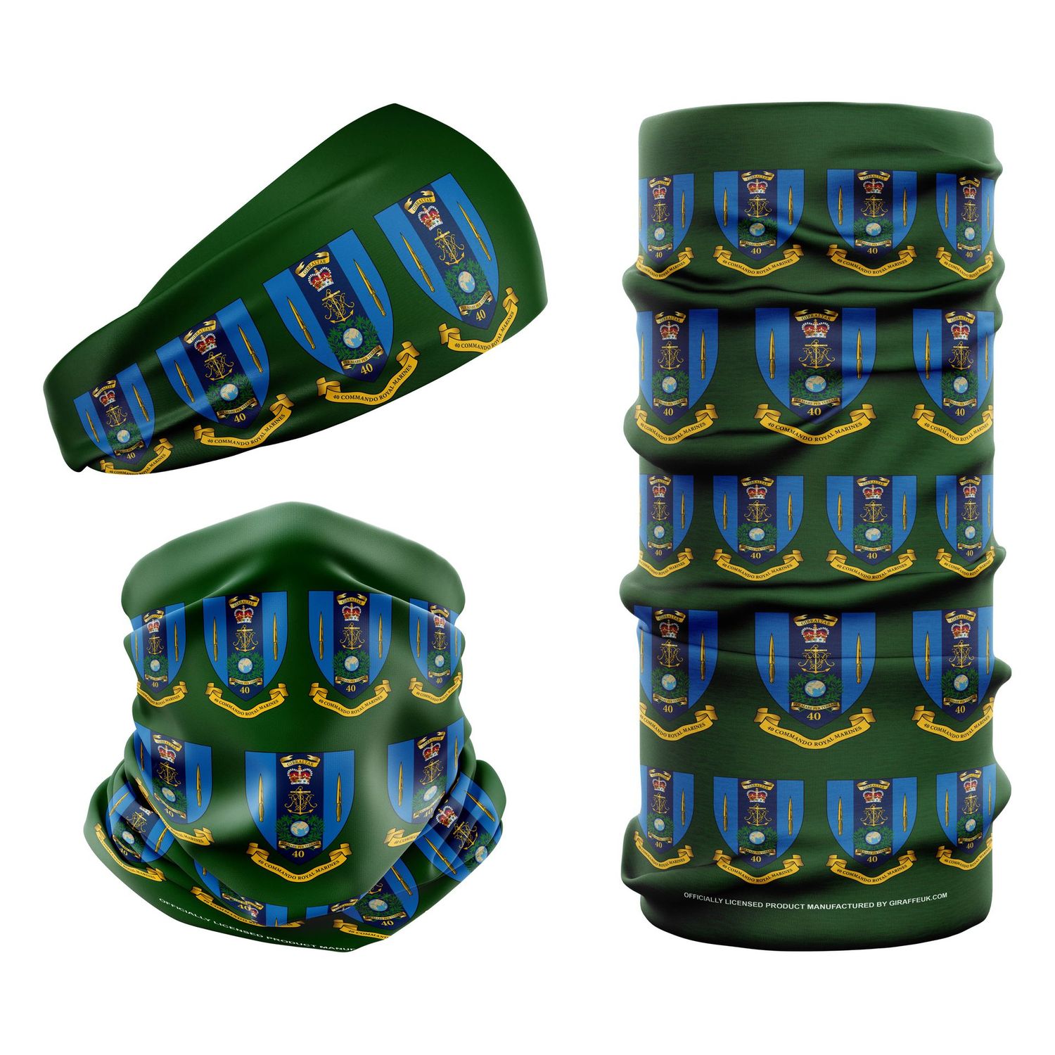 MOD 40 Commando Royal Marines Green Snood