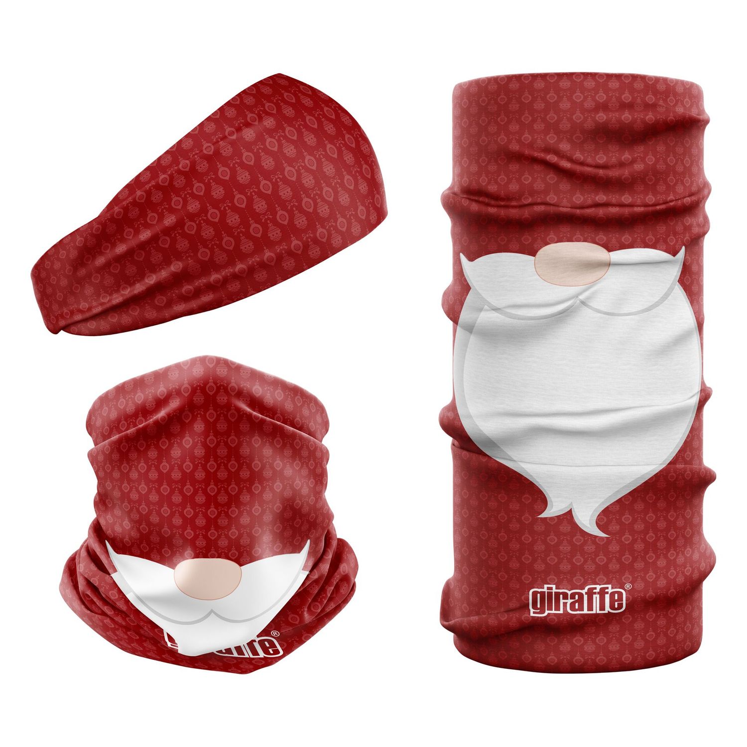 G-457 Santa Xmas Face Snood