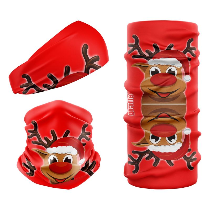 G-327 Rudolf Reindeer Xmas Snood