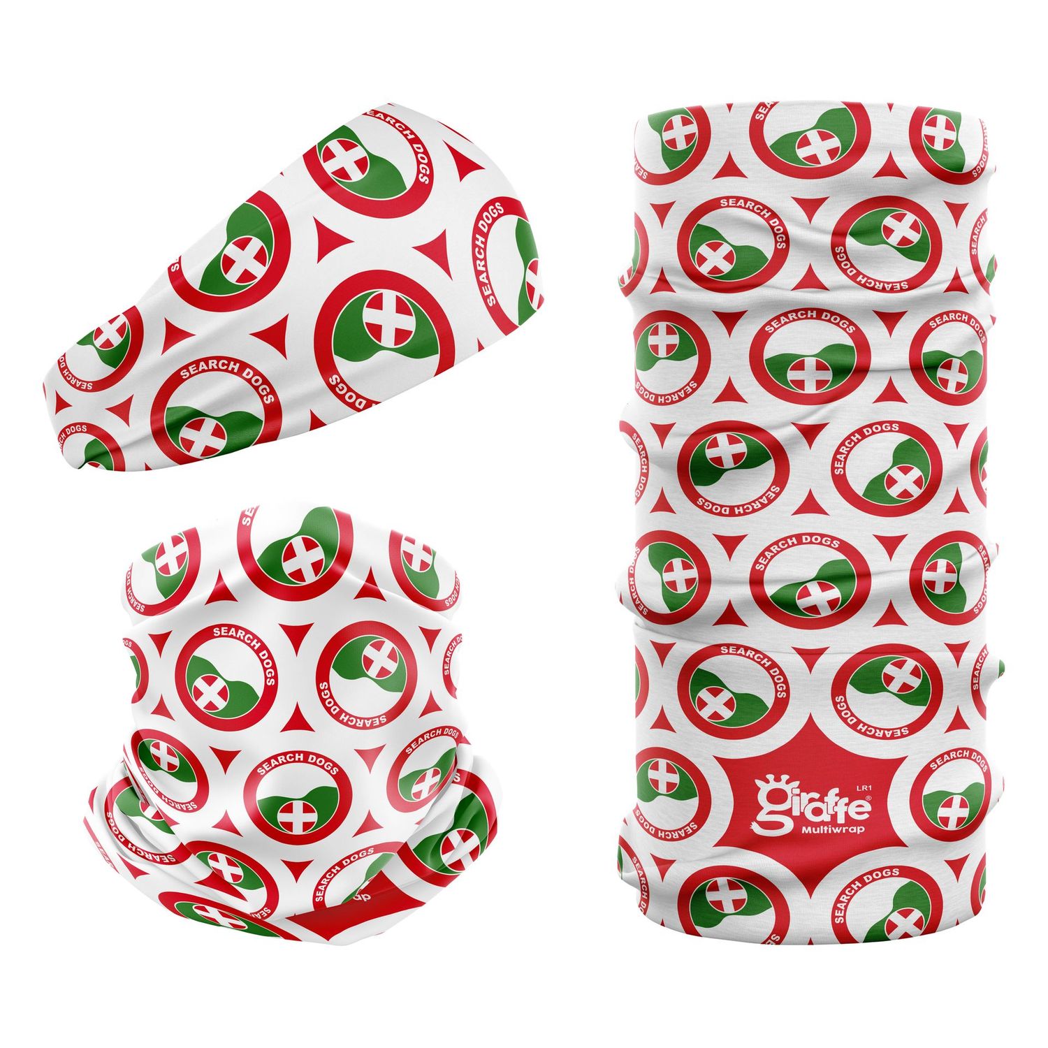 Lowland Rescue Design 1 Search Dogs Snood