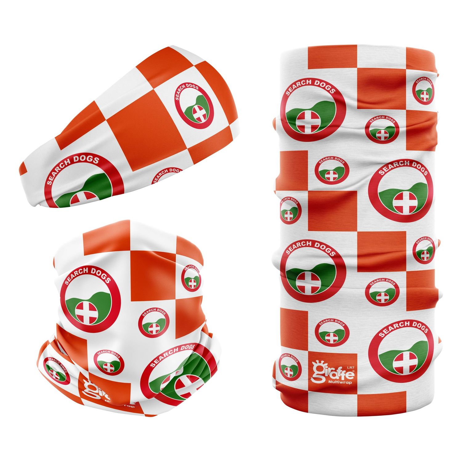 Lowland Rescue Search Dogs Design 7 Snood