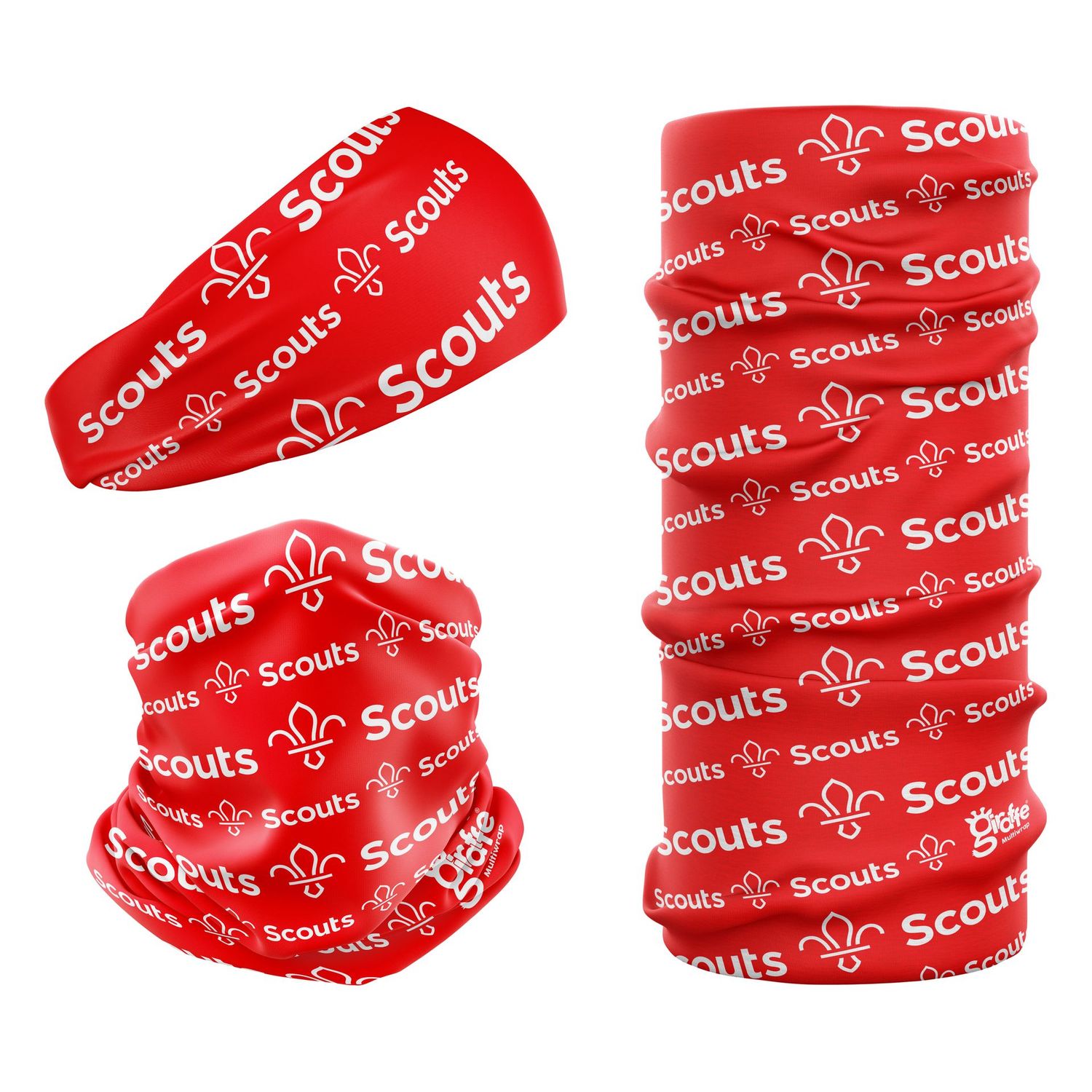 Scout Red Logo Scout Association SA38 Snood