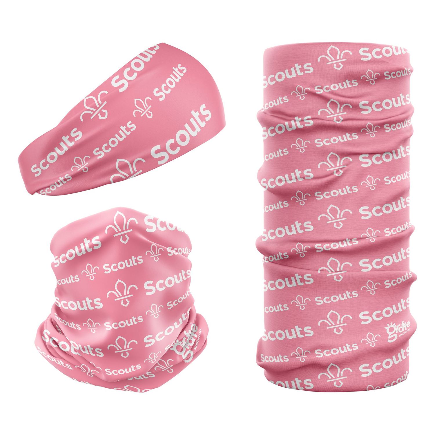 Scout Pink Logo Scout Association SA37 Snood