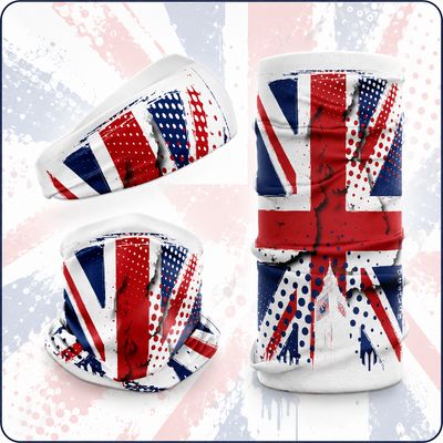 Union Jack multifunctional snood