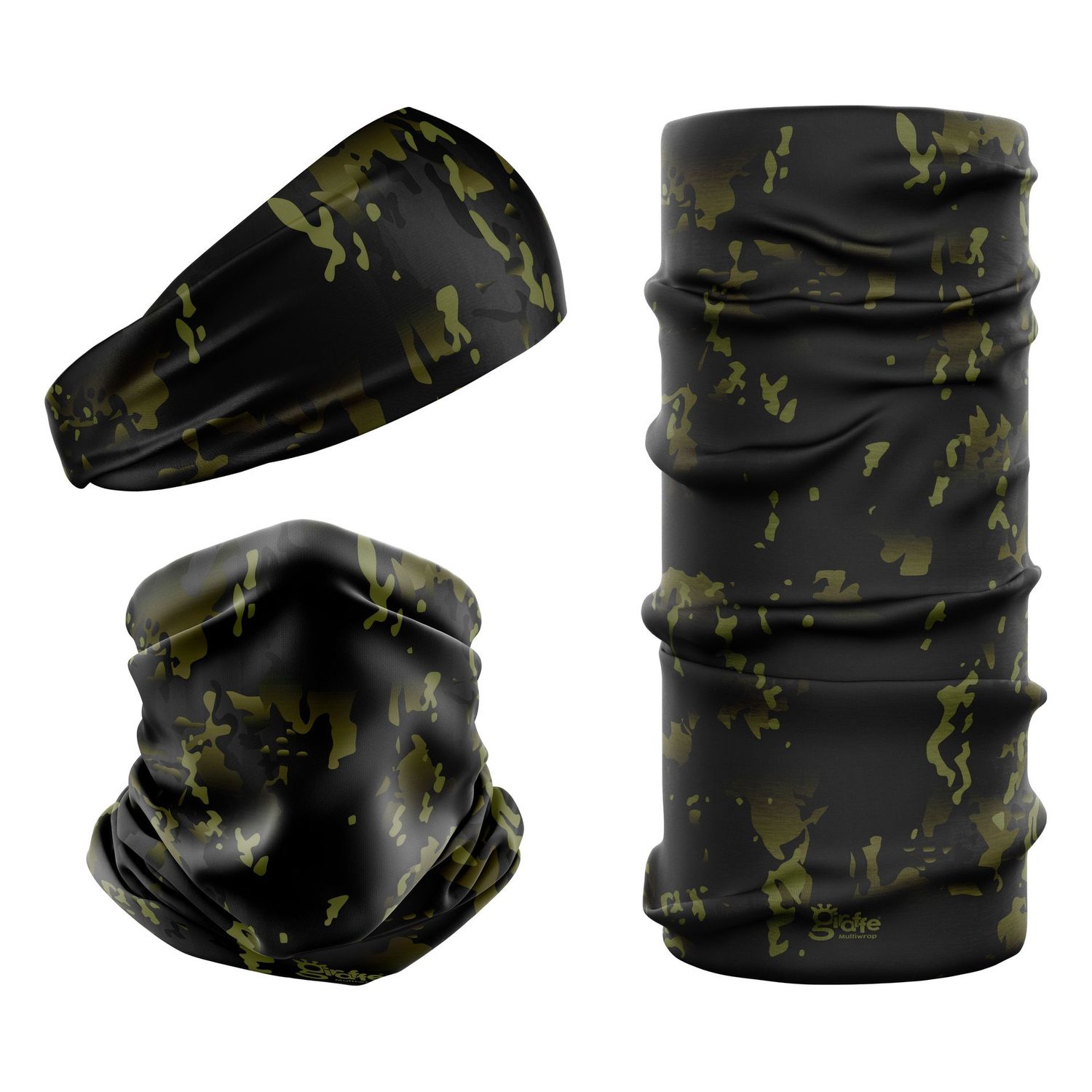 Black Ops Reversible Camo GCAM-8 Snood Black Ops Reversible Camo GCAM-8 Snood