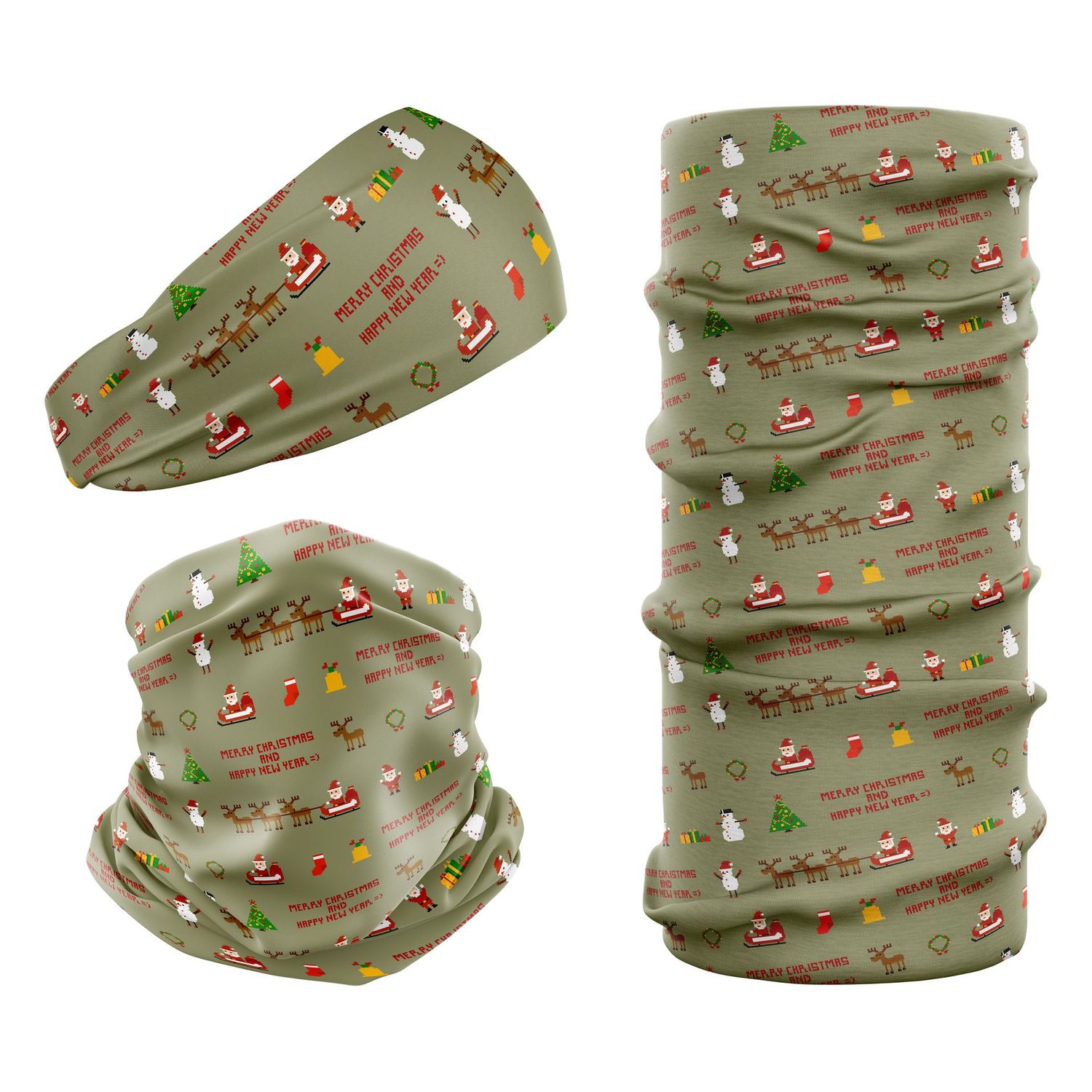 G-523 Santa Sledge Snood G-523 Santa Sledge Snood