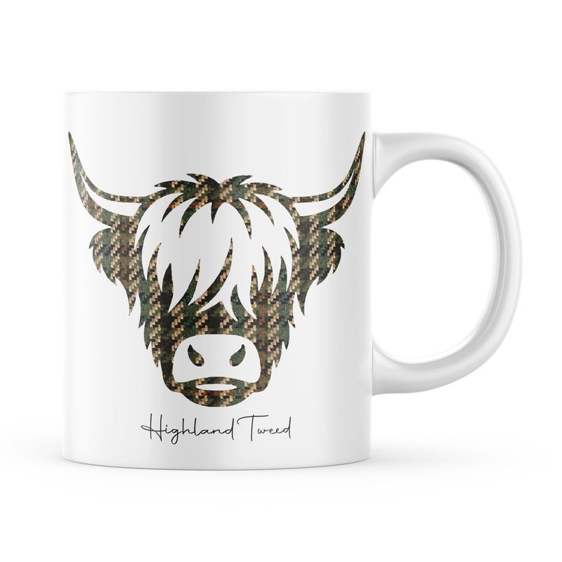 Highland Tweed Highland Cow Edition Mug