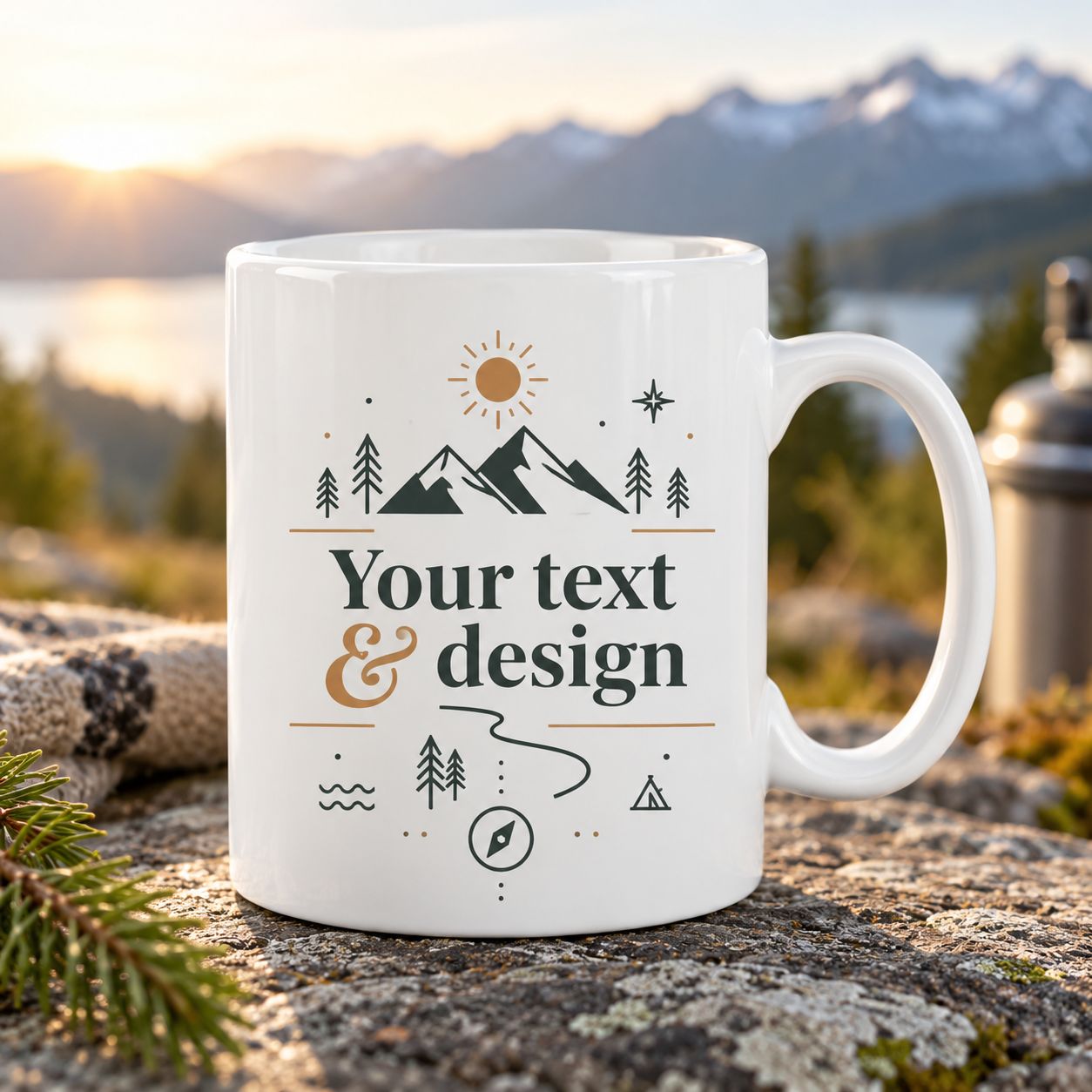 Custom Mug - printed with your design - text, logo, photos