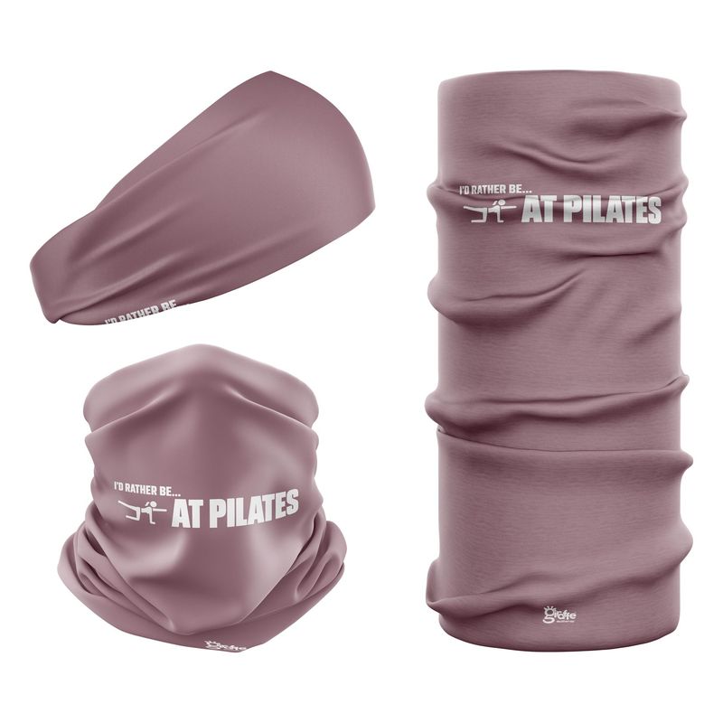 I'd Rather be at Pilates snood headwear I'd Rather be at Pilates snood headwear