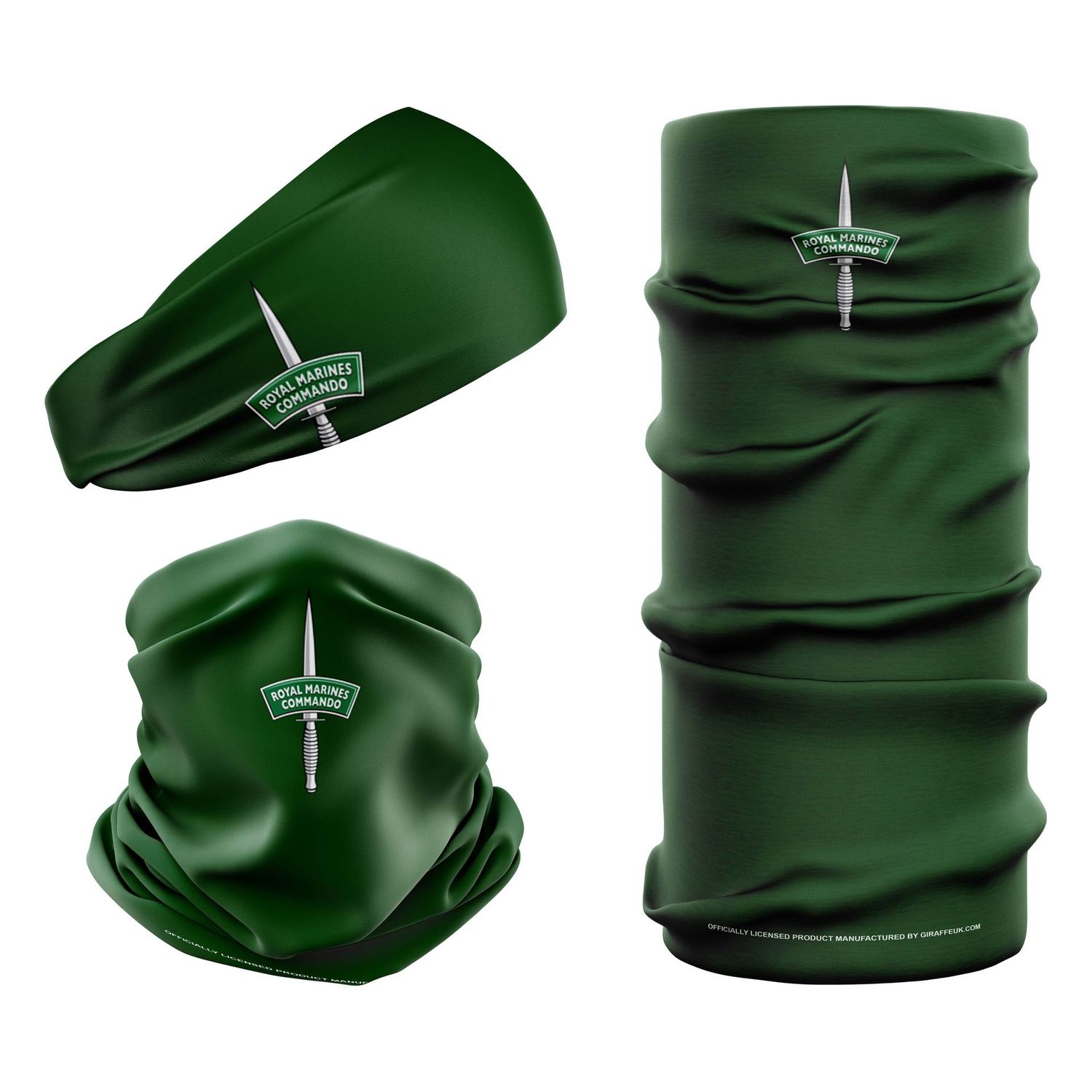 Signature MOD Royal Marines Commando Green Beret Dagger snood Signature MOD Royal Marines Commando Green Beret Dagger snood