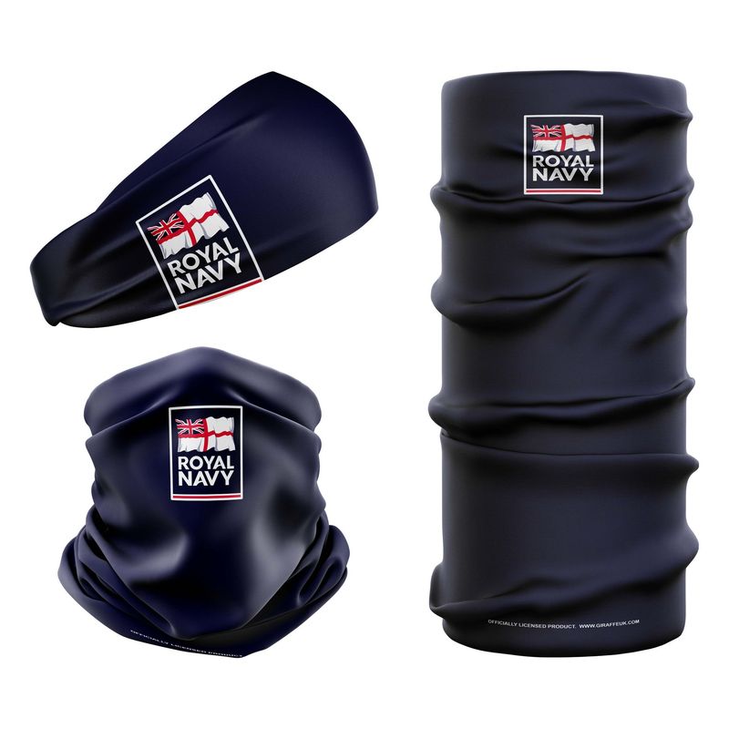 Signature MOD British Royal Navy Logo Blue Snood Signature MOD British Royal Navy Logo Blue Snood