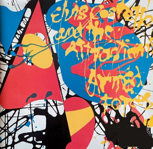 Album cover for Elvis Costello And The Attractions ‎– Armed Forces, available at Left Round Records