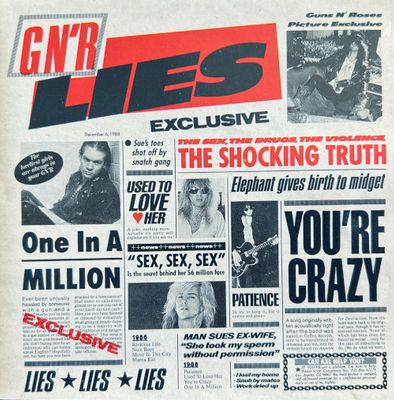 Guns N&#39; Roses ‎– G N&#39; R Lies