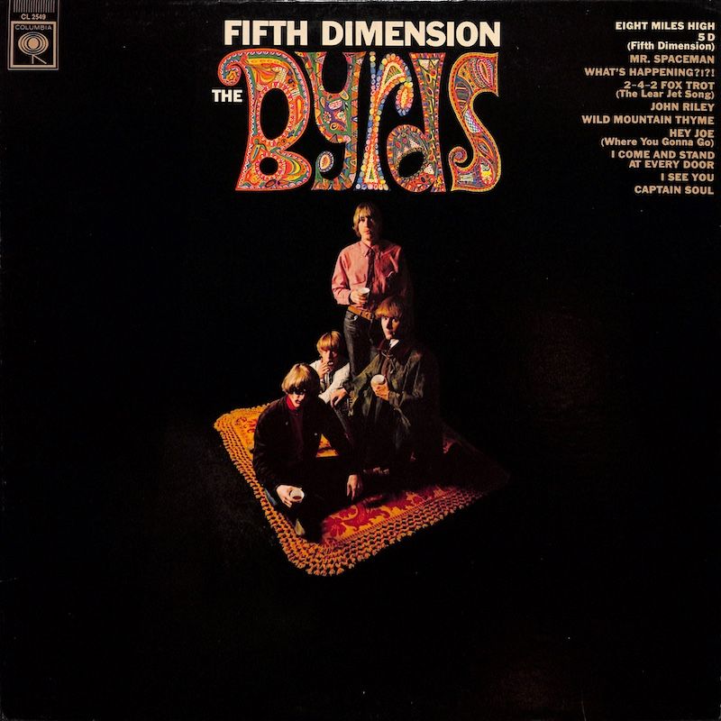 The Byrds ‎– Fifth Dimension (Condition: VG+)