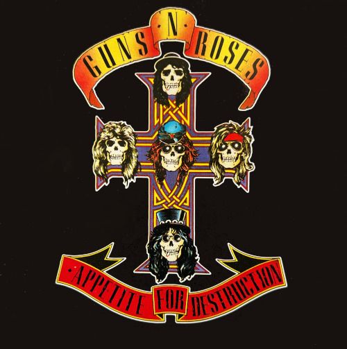 Album cover for Guns N&#39; Roses ‎– Appetite For Destruction (VG+), available at Left Round Records