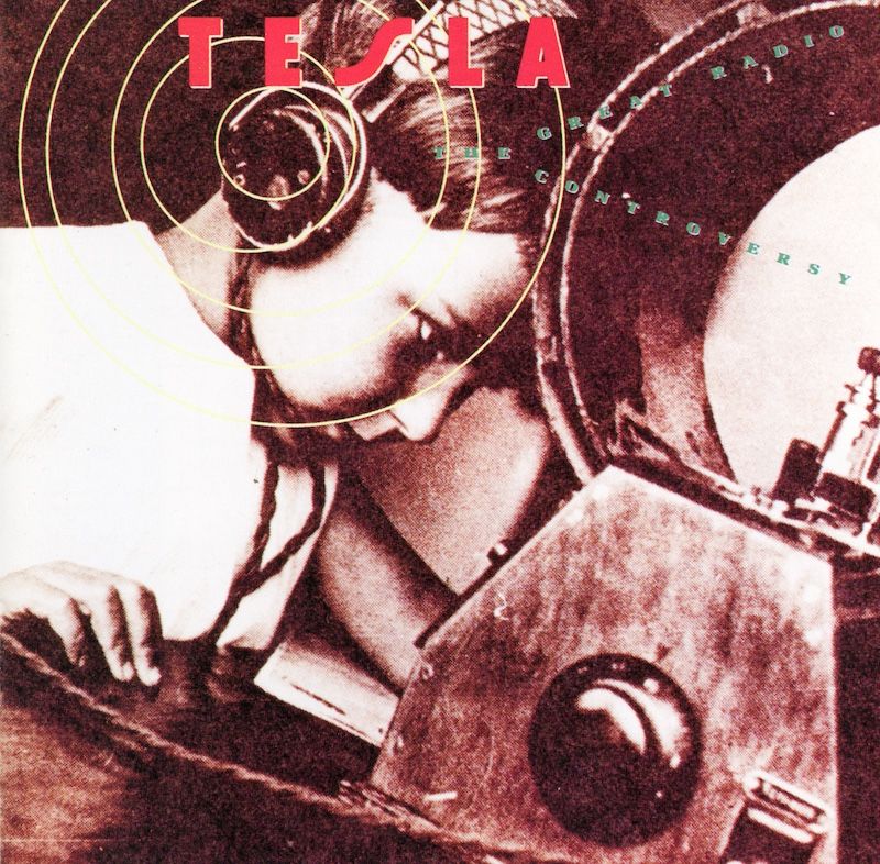 Album cover for Tesla – The Great Radio Controversy, available at Left Round Records